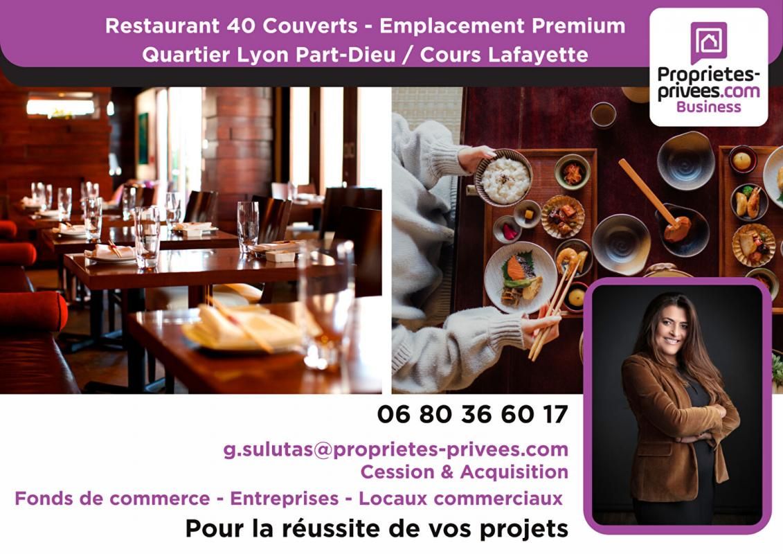 LYON-3E-ARRONDISSEMENT Lyon Part-Dieu / Cours Lafayette - Restaurant 40 places assises - Emplacement premium 2