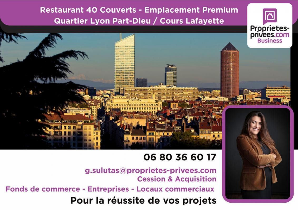 LYON-3E-ARRONDISSEMENT Lyon Part-Dieu / Cours Lafayette - Restaurant 40 places assises - Emplacement premium 3