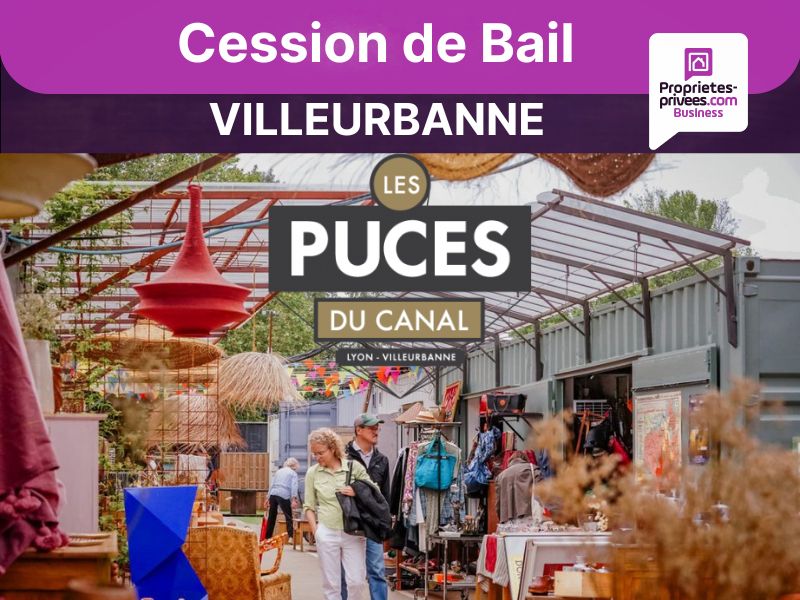 VILLEURBANNE BOUTIQUE 115 m² - LES PUCES DU CANAL- VILLEURBANNE 3