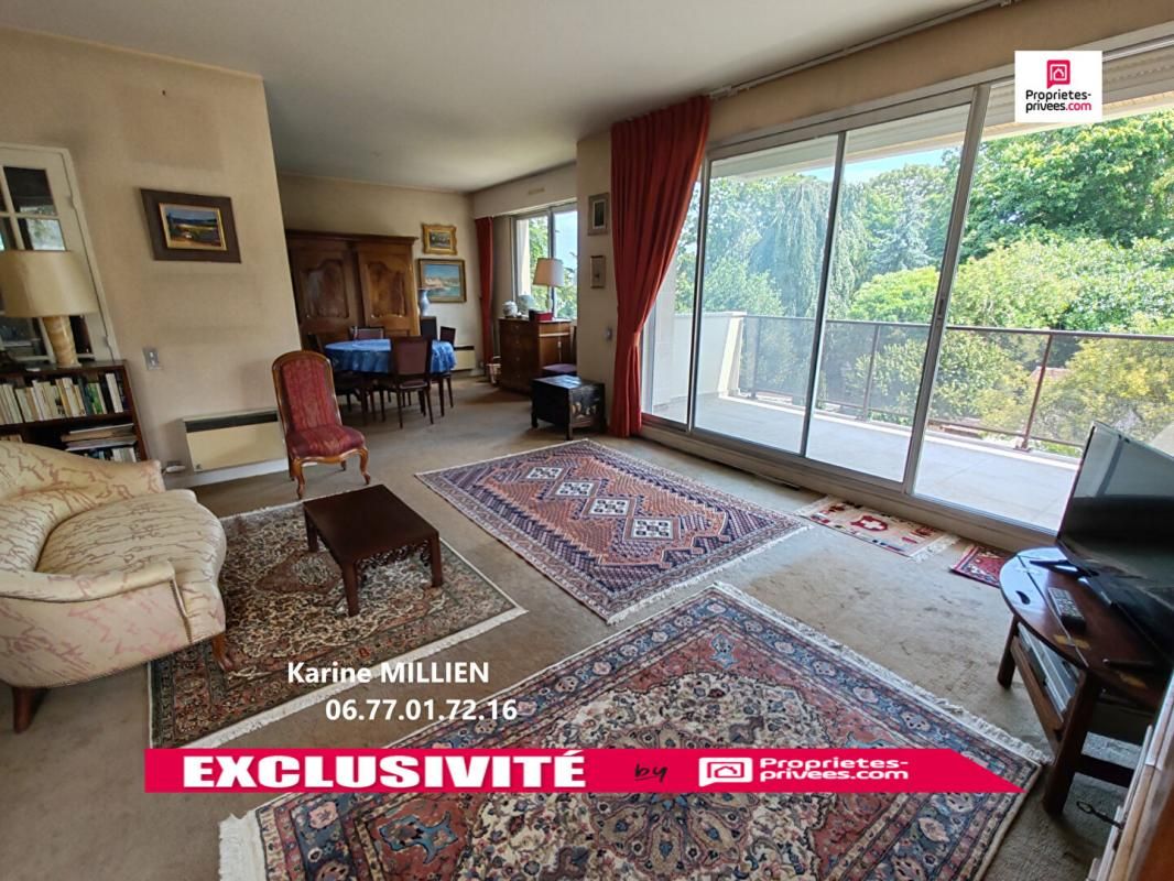 LOUVECIENNES LOUVECIENNES 78430 Appartement T4 dans résidence de standing avec ascenseur et gardien - 2ème étage - 2 chambres - 2 places de parking - Cave - 477 000 HAI 4