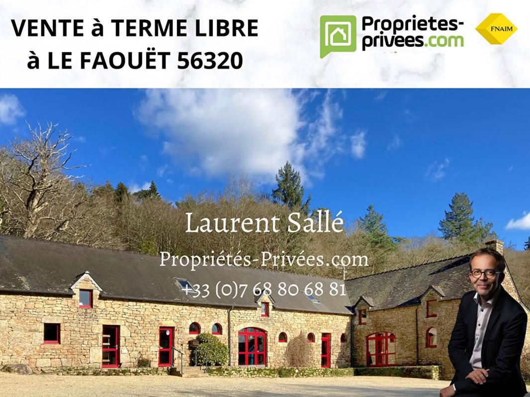 LE FAOUET Ensemble de bâtisses en pierre: VENTE A TERME LIBRE 1