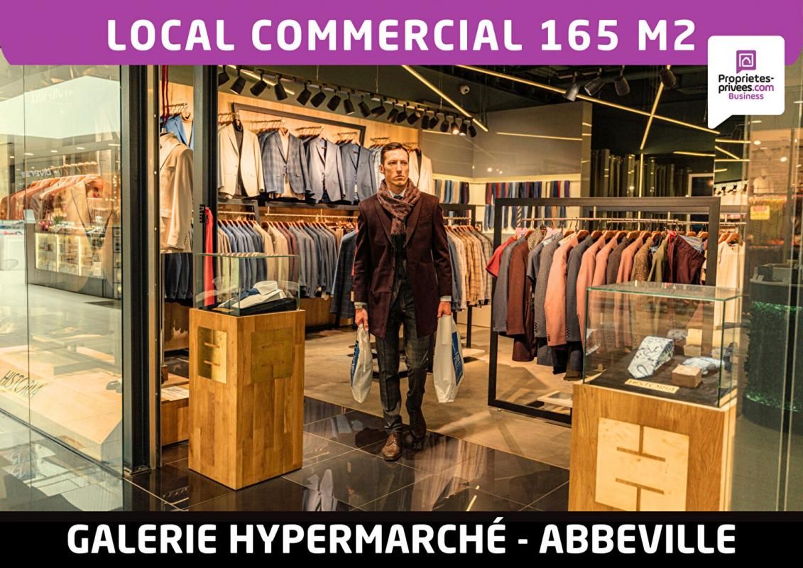 ABBEVILLE ABBEVILLE - LOCAL COMMERCIAL 165 M², GALERIE MARCHANDE HYPERMARCHÉ 1