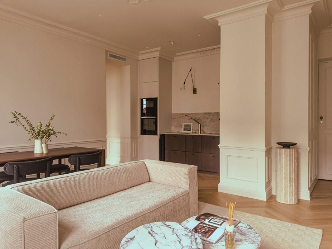 Lyon 6 Triangle d'or  en dernier étage penthouse de 65 M2