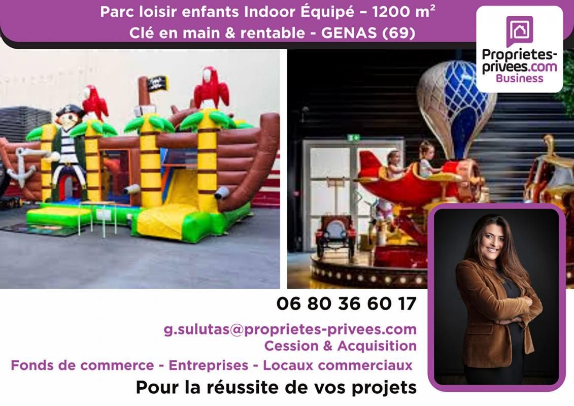GENAS À VENDRE ! Parc de loisirs Indoor pour enfants - 1200 M2 - Genas (69) 2