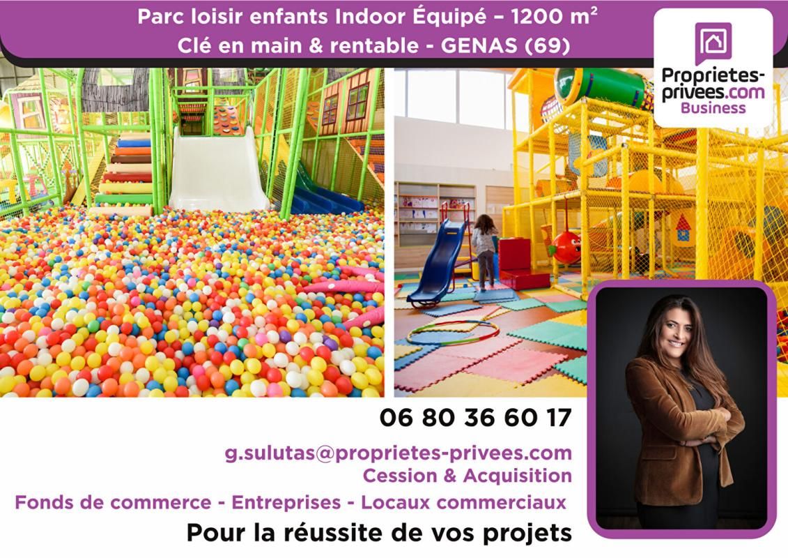 GENAS À VENDRE ! Parc de loisirs Indoor pour enfants - 1200 M² - Genas (69) 3
