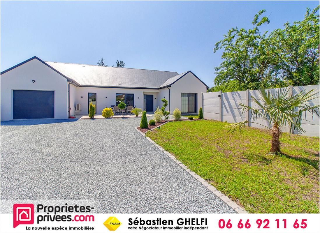 Romorantin- 41200-belle maison de plain-pied avec 4 chambres