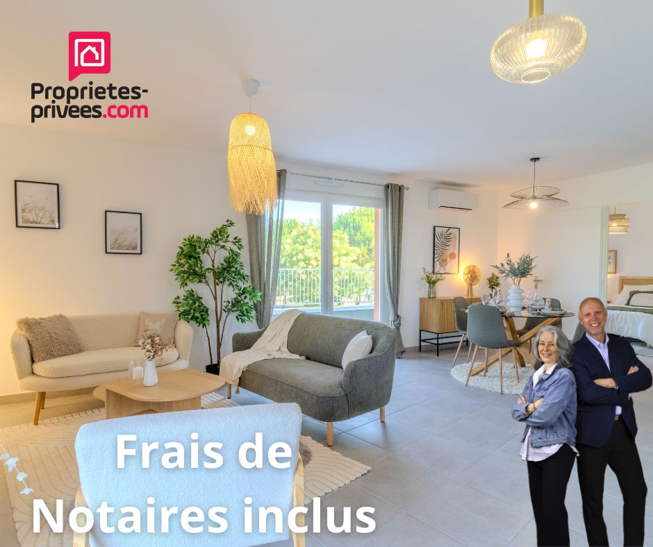 BAISSE DE PRIX. T3- 70,46 m² Idéalement situé: 259 000 avec terrasse , double garage. Très Grand confort MONTEUX (84170)