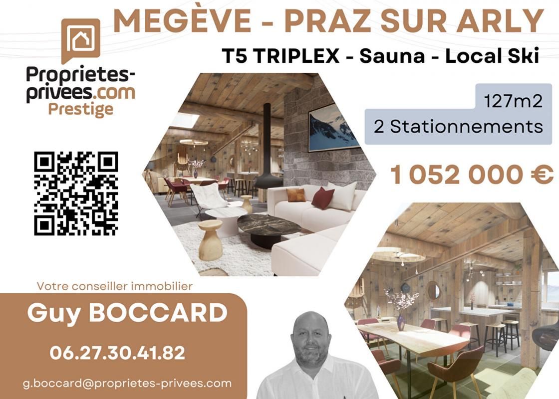 Appartement Praz Sur Arly 5 pièce(s) 127.23 m2