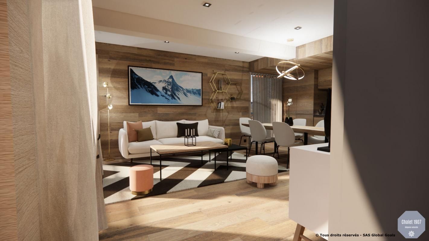 MEGEVE Appartement Megeve 3 pièce(s) 59.30 m2 1