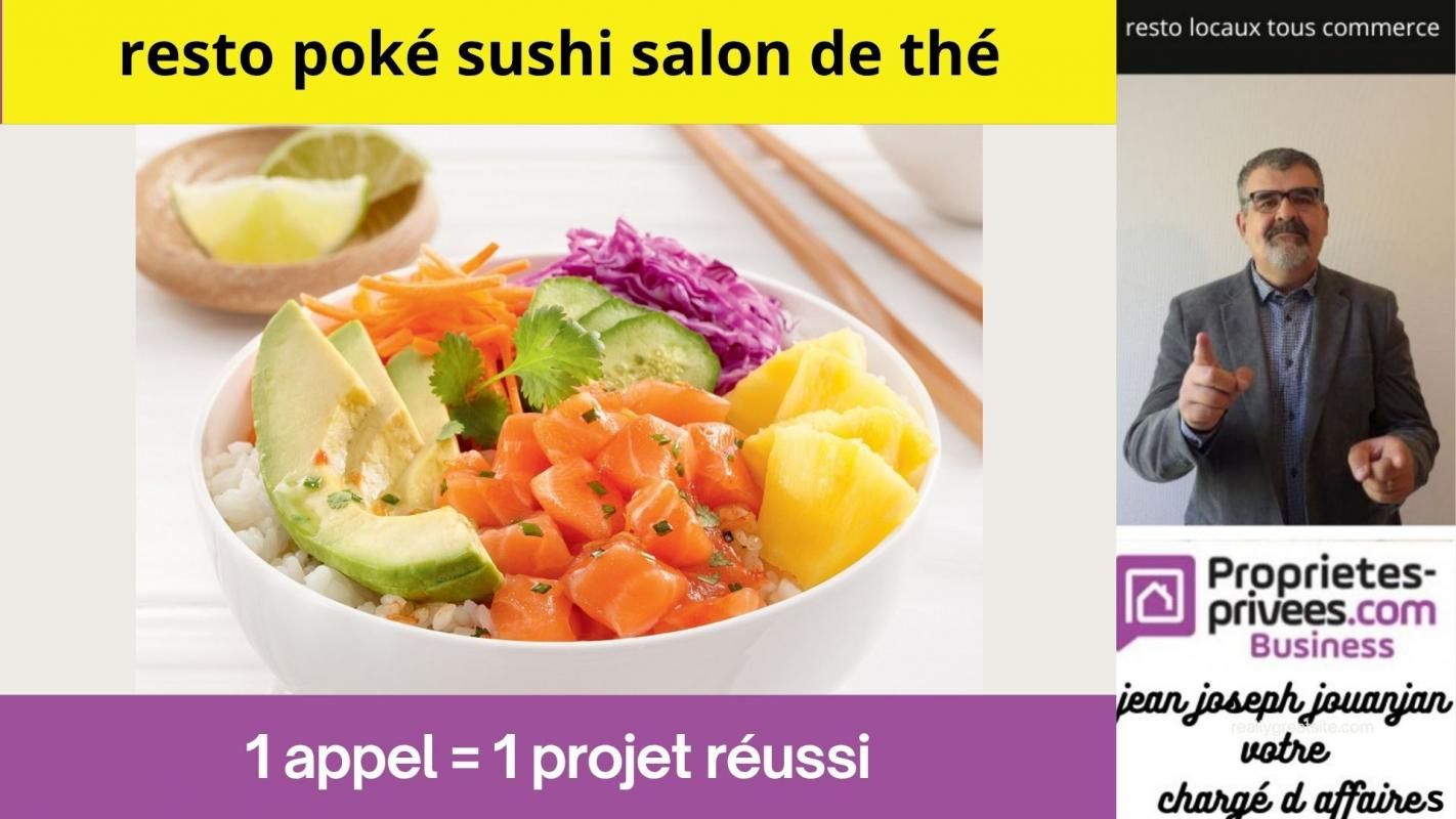 TOULOUSE SECTEUR TOULOUSE - Restaurant poké, sushi , salon de thé 1