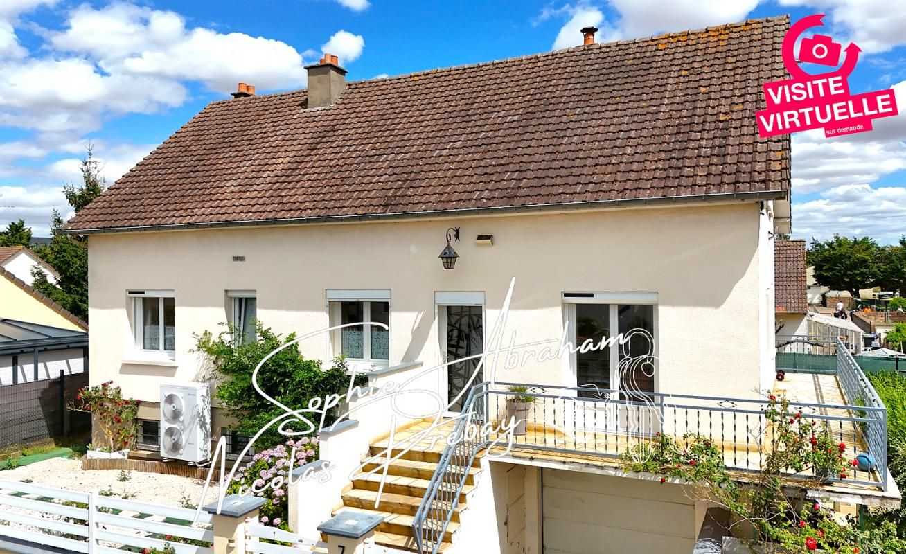 Maison, 6 chambres, sur sous-sol total avec jardin clos