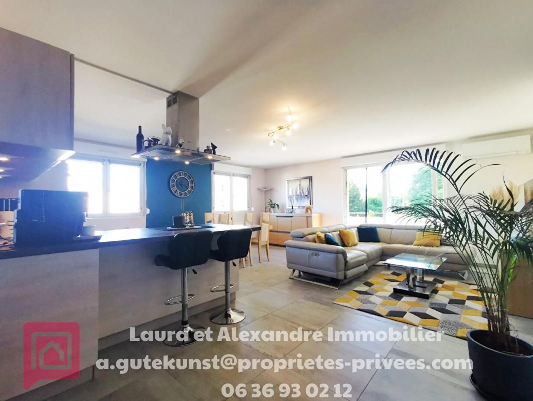 BISCHWILLER Vente Appartement F3 de 99 m2 + garage + cave + 2 parkings 2