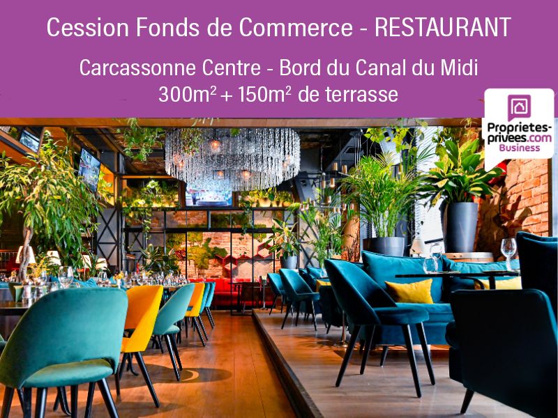 CARCASSONNE 11000 CARCASSONNE - RESTAURANT 265 COUVERTS, TERRASSE 1
