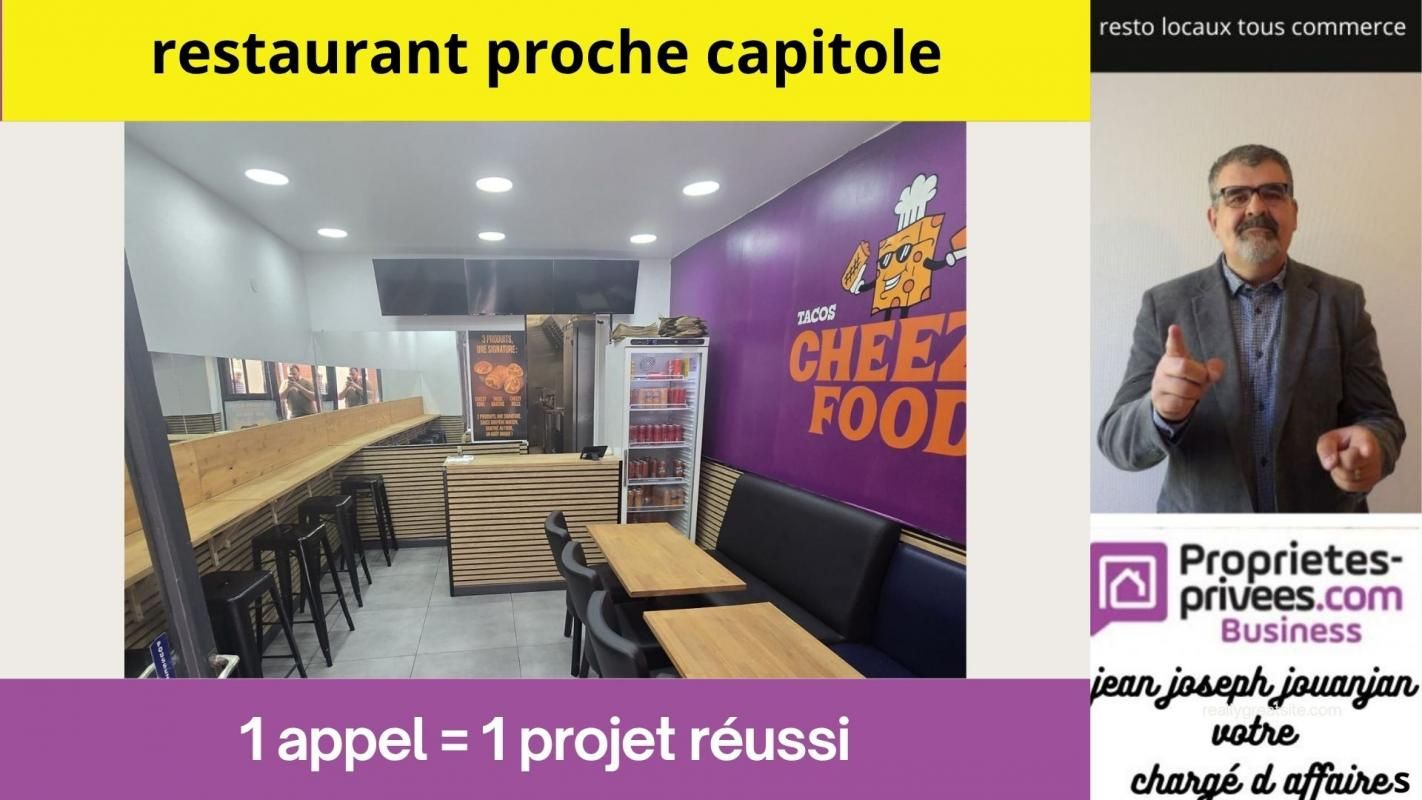 TOULOUSE 31000 TOULOUSE - RESTAURANT , SNACK , proche capitole 1