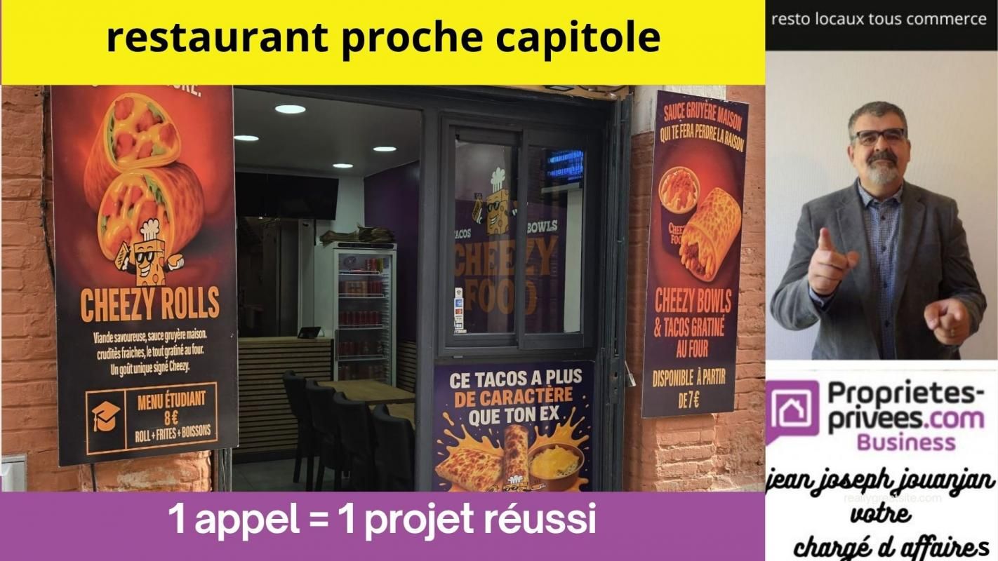 TOULOUSE 31000 TOULOUSE - RESTAURANT , SNACK , proche capitole 2