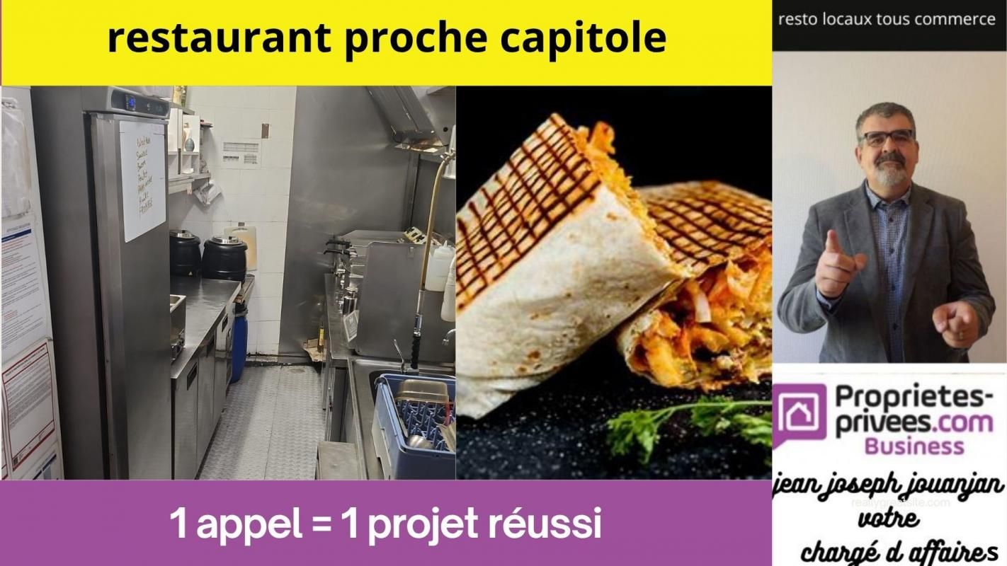 TOULOUSE 31000 TOULOUSE - RESTAURANT , SNACK , proche capitole 3