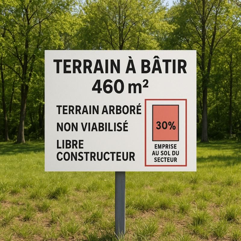 Uzès, 5km, terrain à bâtir