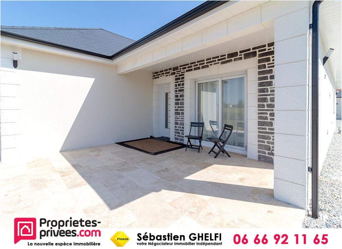 CONTRES maison de plain-pied avec 3 chambres-cellier-garage-terrasses 2