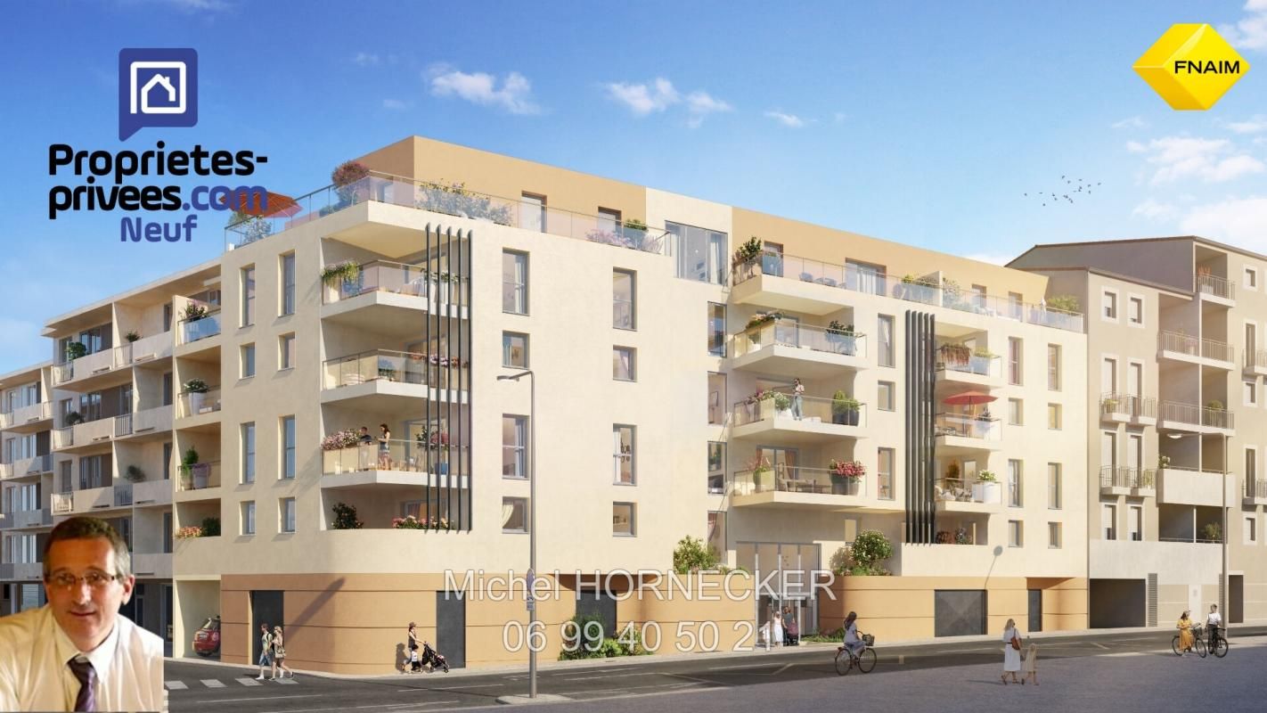 BEZIERS Quartier central prisé et vivant, où tout se fait à pied, découvrez ce T3 de 62 m², exposé plein Sud, dans une résidence moderne sécurisée 4