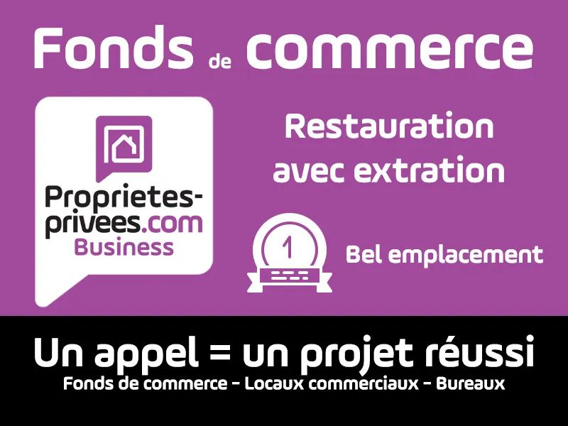 PARIS-11E-ARRONDISSEMENT 75011 PARIS : RESTAURANT 75 M², 34 COUVERTS + TERRASSE 1