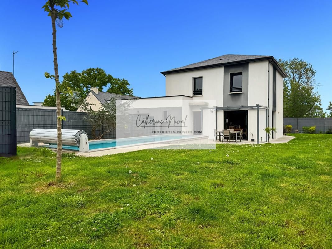SAINT-NAZAIRE IMMACULEE, Maison contemporaine , 123 m2 , garage , Piscine 1