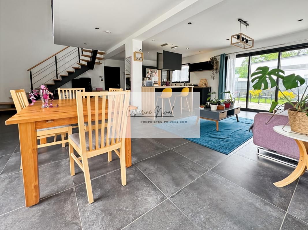 SAINT-NAZAIRE IMMACULEE, Maison contemporaine , 123 m2 , garage , Piscine 2