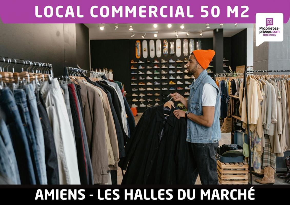 AMIENS AMIENS, quartier des Halles du Beffroi - Local commercial 50 m² 1