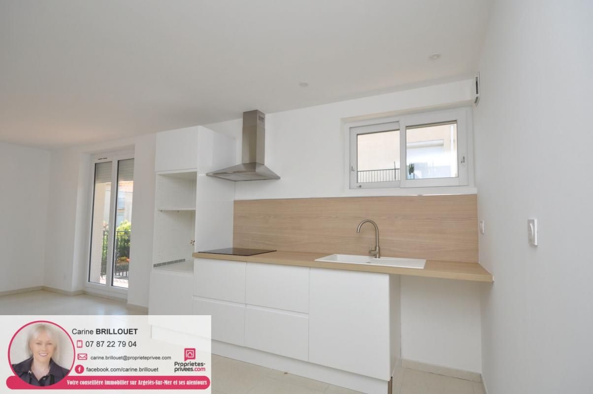 ARGELES-SUR-MER Argelès-sur-Mer - Appartement 73 m² refait à neuf avec balcon, garage et jardin 1