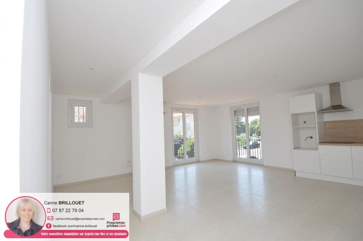 ARGELES-SUR-MER Argelès-sur-Mer - Appartement 73 m² refait à neuf avec balcon, garage et jardin 2