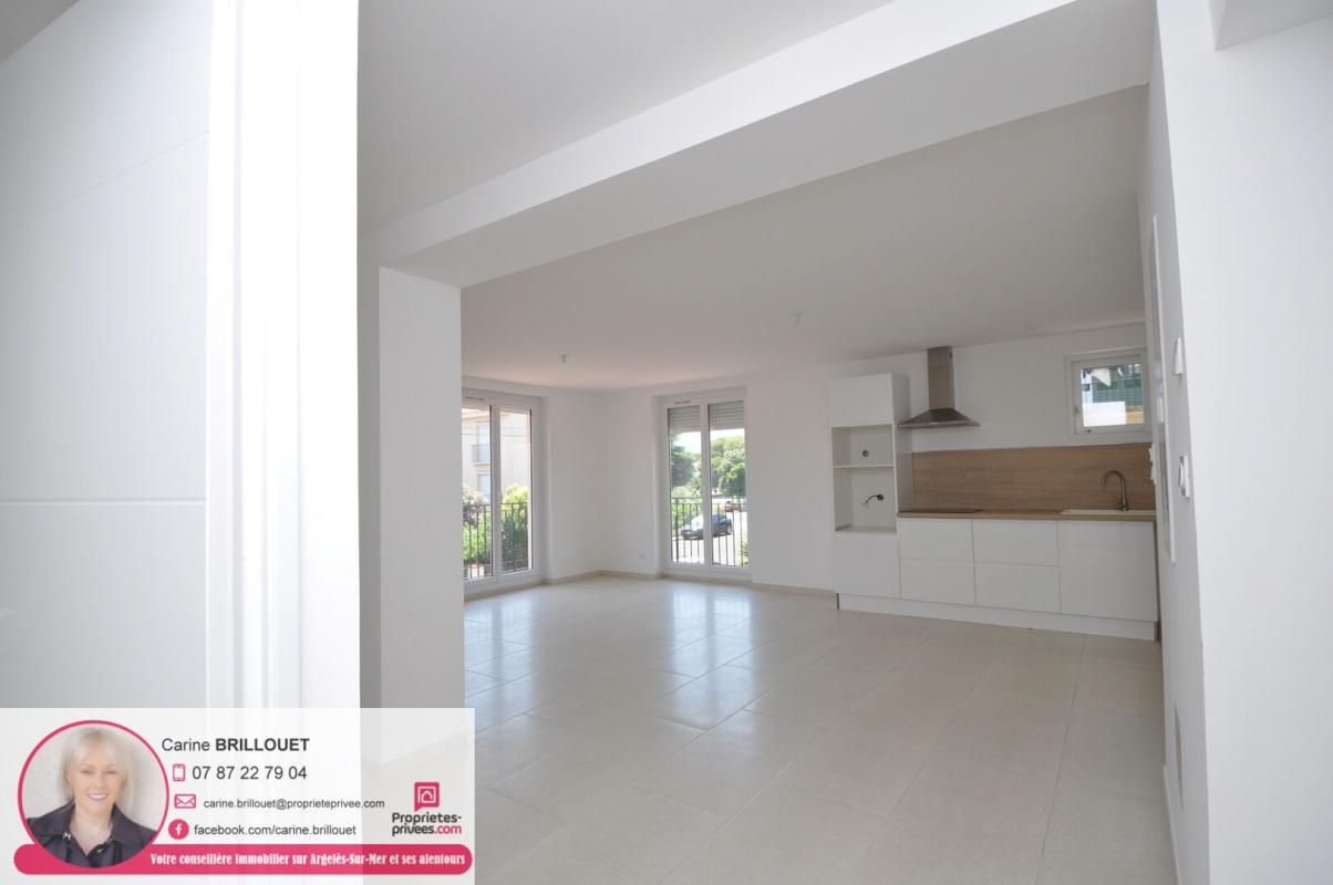 ARGELES-SUR-MER Argelès-sur-Mer - Appartement 73 m² refait à neuf avec balcon, garage et jardin 3