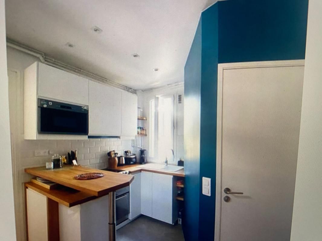 PARIS-17E-ARRONDISSEMENT T2 lumineux au calme ? Quartier Batignolles / Légendre ? 32 m² 1