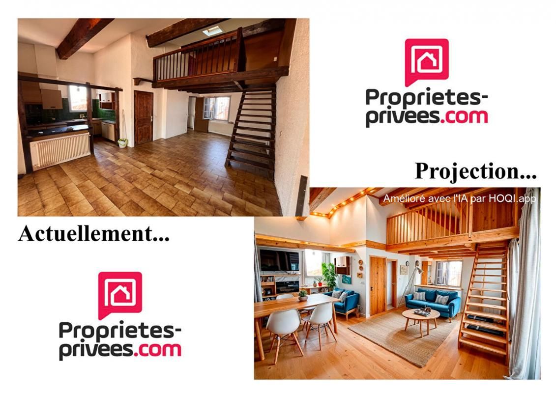 PERPIGNAN Loft 3 faces de 75 M2 avec terrasse et garage 1