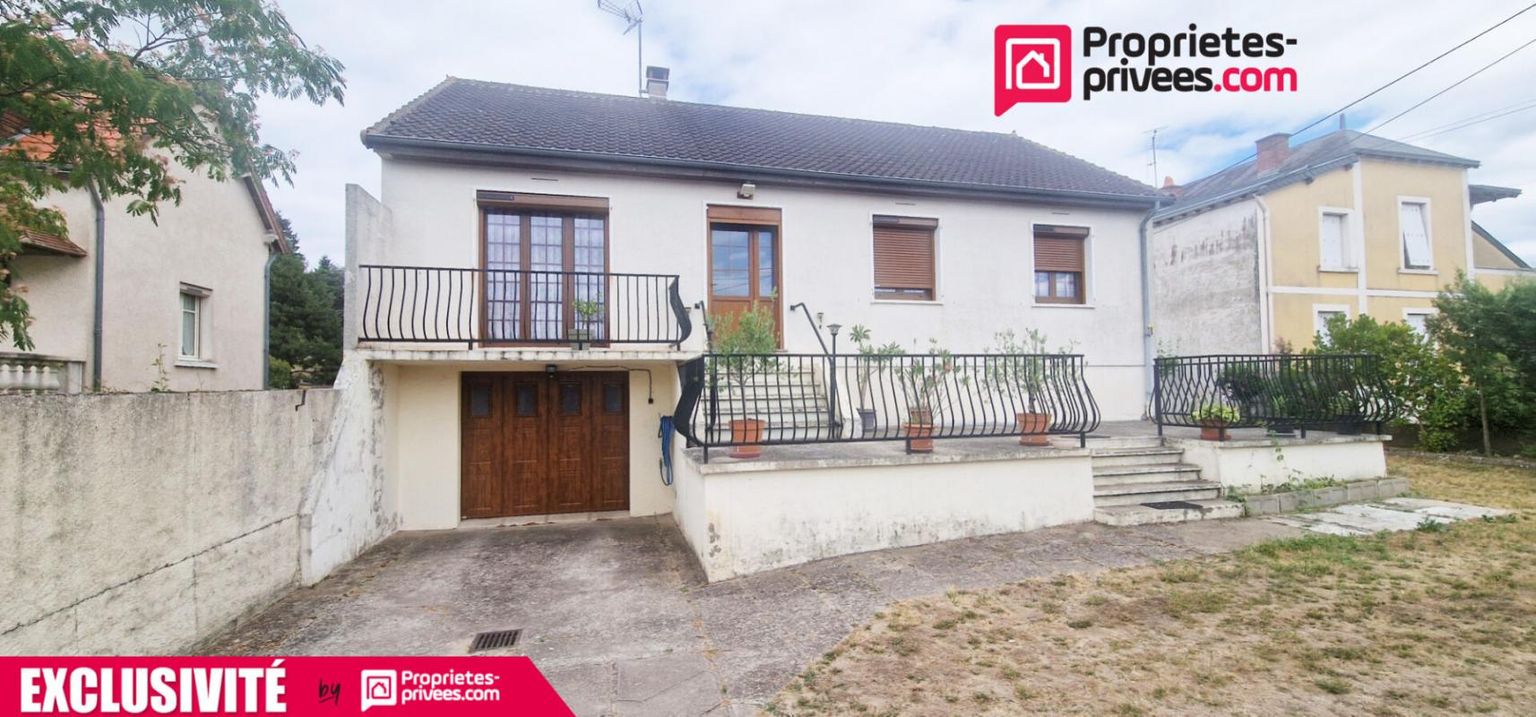 SAINT-AIGNAN sPavillon 5 pièces - 3 chambres - 105 m² - sous sol total + garage extérieur - terrain 1070 m² 1