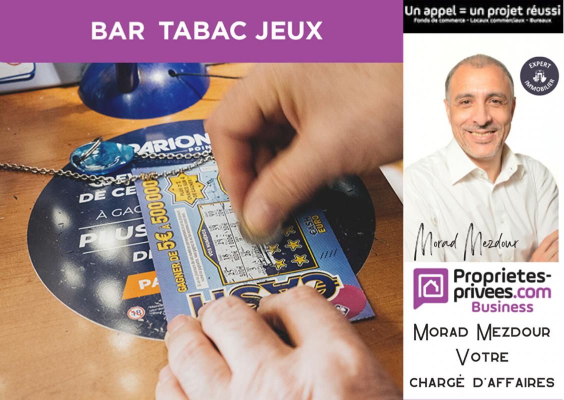 DOUAI PERIPHERIE DOUAI - BAR TABAC BRASSERIE PMU FDJ avec LOGEMENT 2