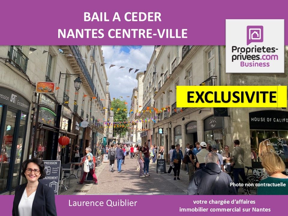 NANTES 44000 NANTES EXCLUSIVITE - BAIL A CEDER, LOCAL COMMERCIAL 83 m² 1