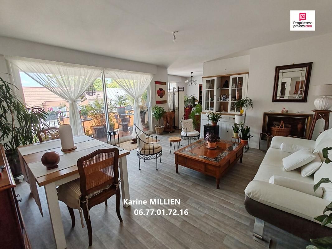 DREUX DREUX 28100 Appartement au 3ème étage avec ascenseur - 2/3 chambres - Balcon - Box fermé - Cave - 180 000 HAI 1