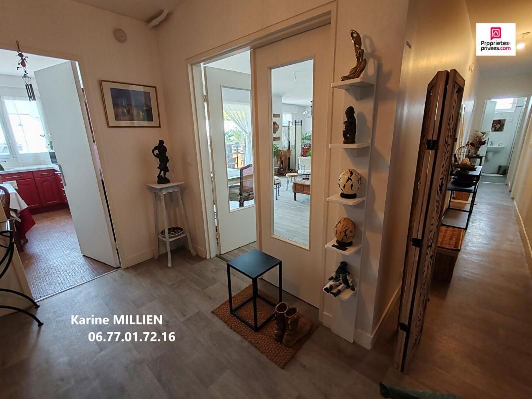 DREUX DREUX 28100 Appartement au 3ème étage avec ascenseur - 2/3 chambres - Balcon - Box fermé - Cave - 180 000 HAI 4