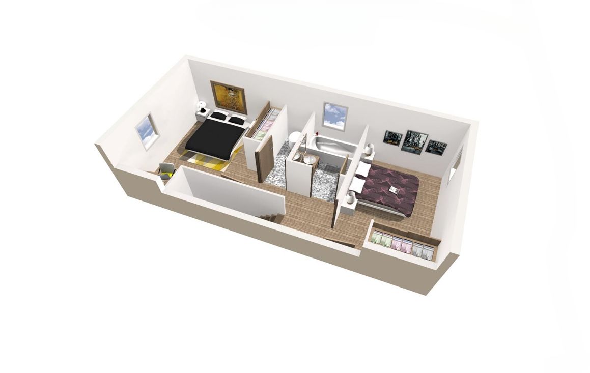 NARBONNE Maison T4 contemporaine avec jardin privatif ? Quartier résidentiel  à Narbonne 2