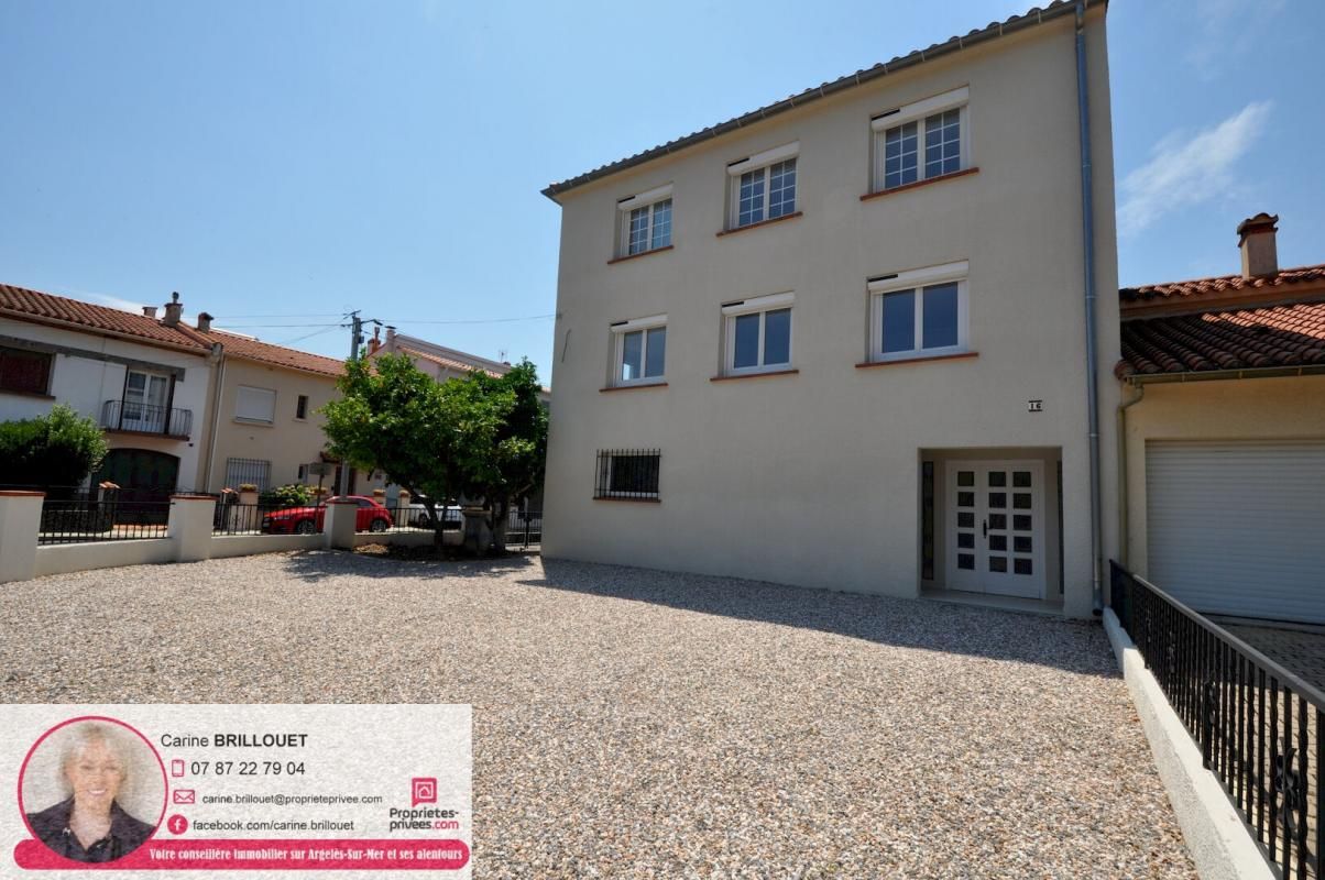 ARGELES-SUR-MER Argelès - Immeuble refait à neuf avec 2 appartements, garages et jardin clos 2