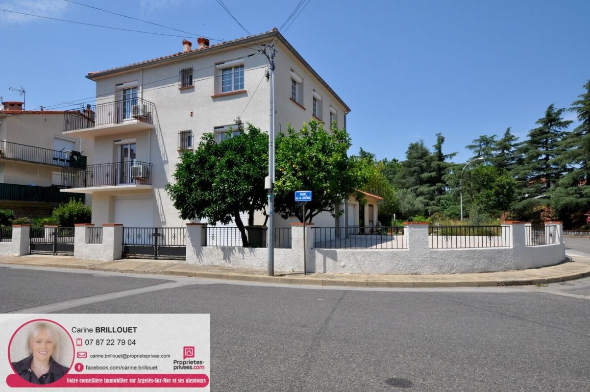 ARGELES-SUR-MER Argelès - Immeuble refait à neuf avec 2 appartements, garages et jardin clos 3