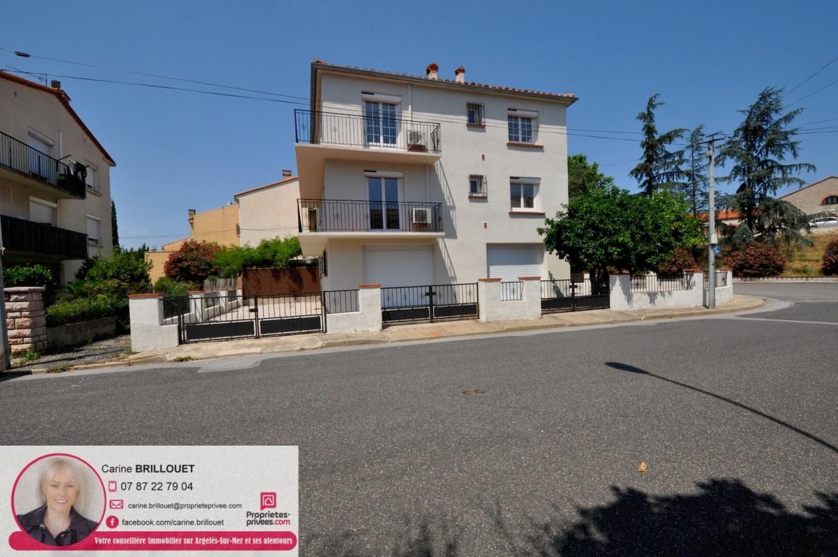 ARGELES-SUR-MER Argelès - Immeuble refait à neuf avec 2 appartements, garages et jardin clos 4