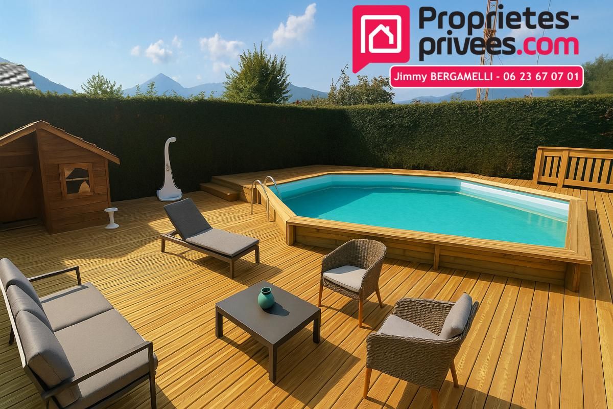 PASSY EXCLUSIVITE - Grande MAISON FAMILIALE avec prestations complètes 6 chambres, piscine, salle de sport, cinéma 4