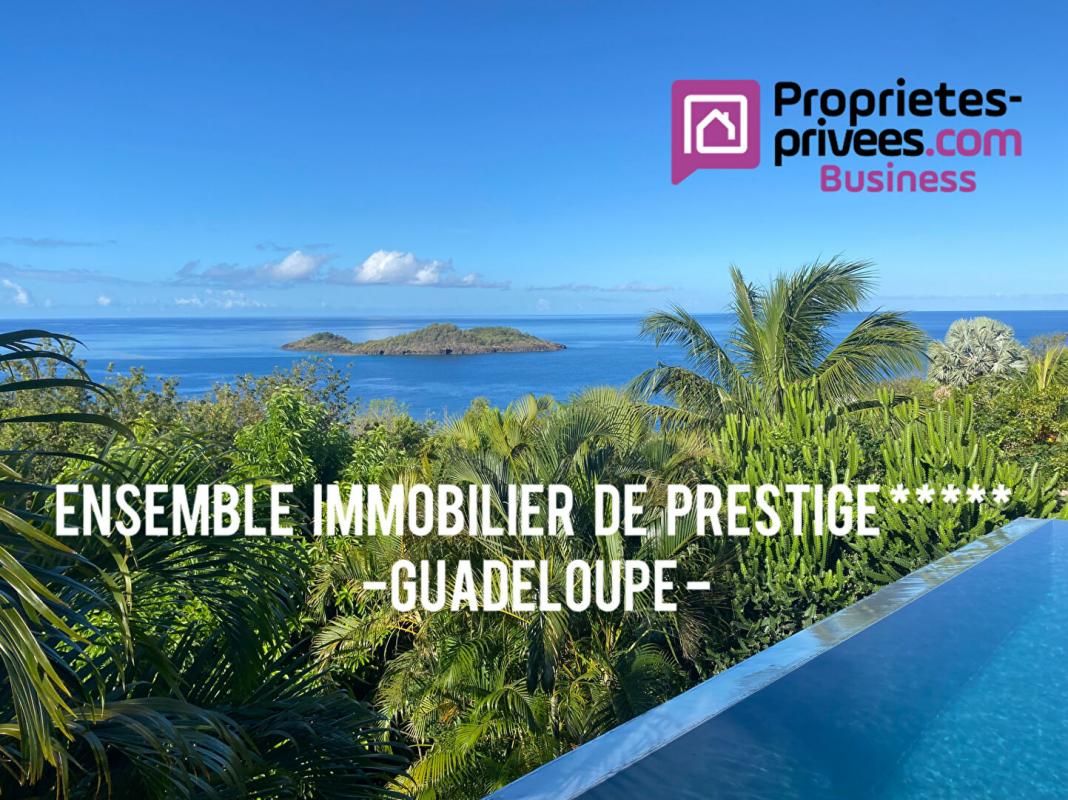 Ensemble de 5 villas de prestige - murs et fonds de commerce- Guadeloupe