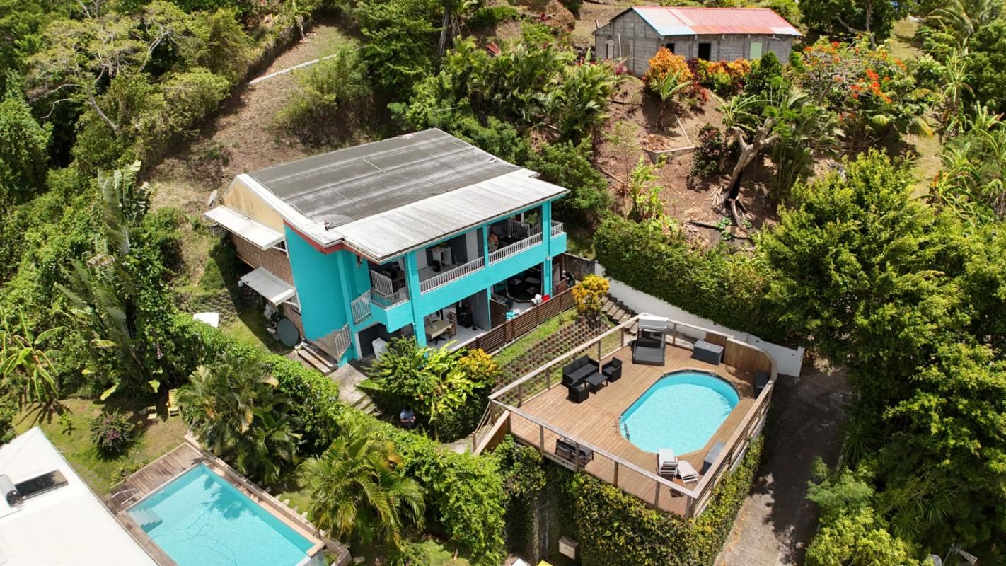 LES TROIS-ILETS Immeuble F10 aux Trois-Îlets de 227m2 -Vue Mer Panoramique et Piscine 4