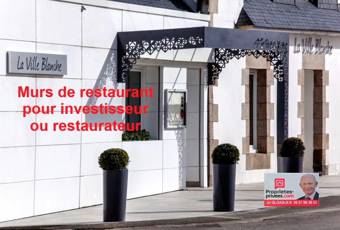 PERROS-GUIREC SECTEUR LANNION - MURS COMMERCIAUX RESTAURANT LIBRES 1