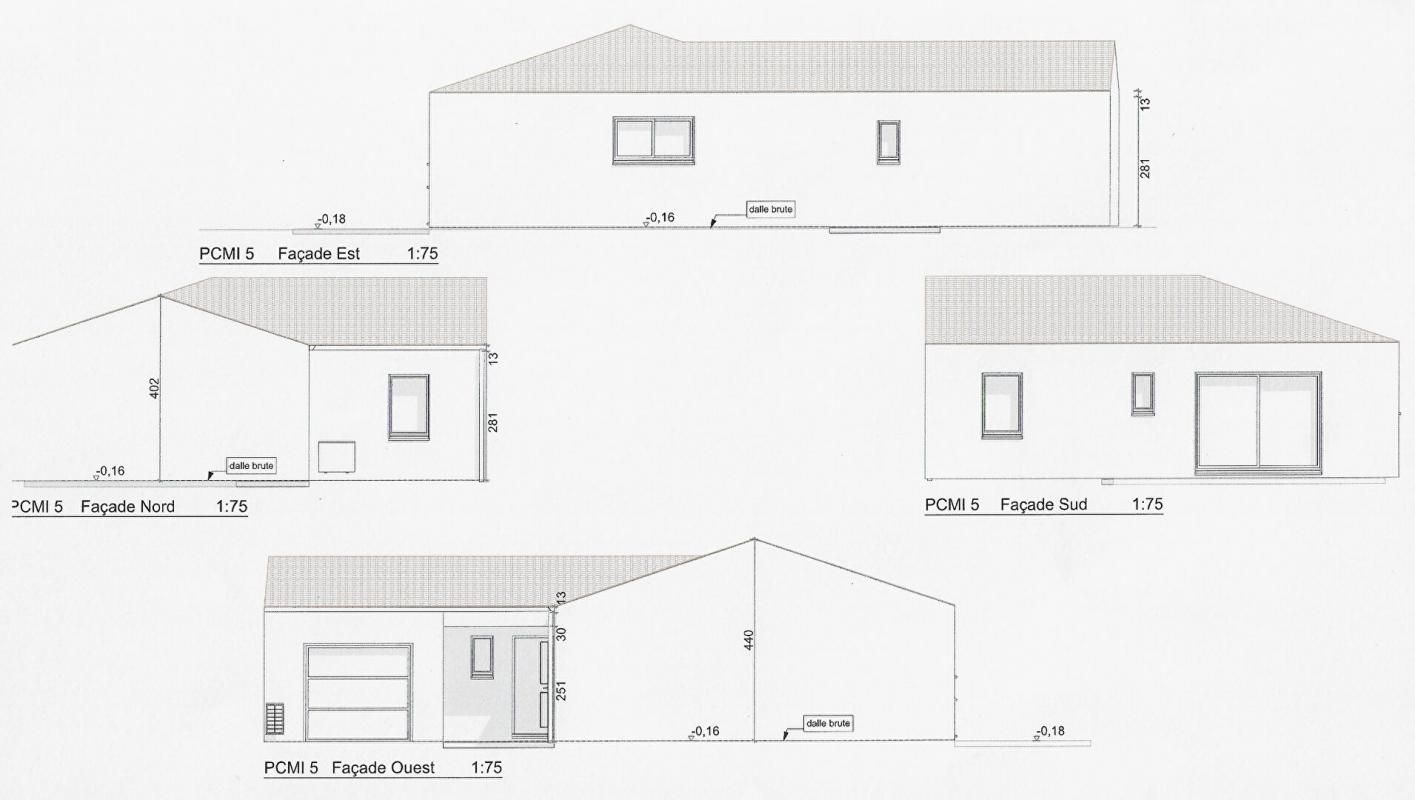 LES HERBIERS Maison A VENDRE - Les Herbiers - Plain-pied PMR neuf de 3 Chambres -88 m2 env sur parcelle de 340 M2 env 3