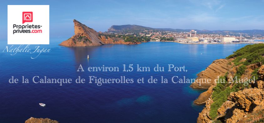 LA CIOTAT A vendre Haut de Villa La Ciotat 3 pièces 93.5 m2 avec VUE - Terrasse 1