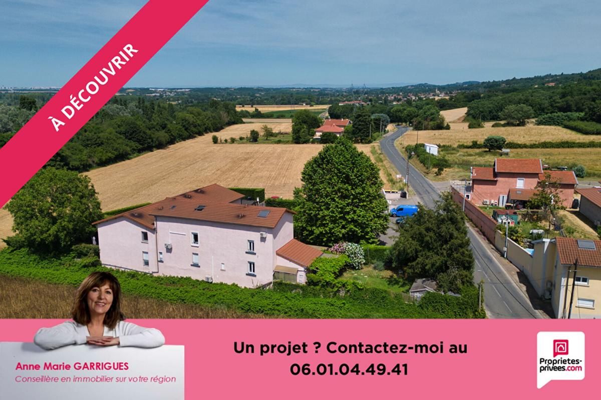 Simandres  T2 de 47 m2 - Jardin  430 m² - Place de parking