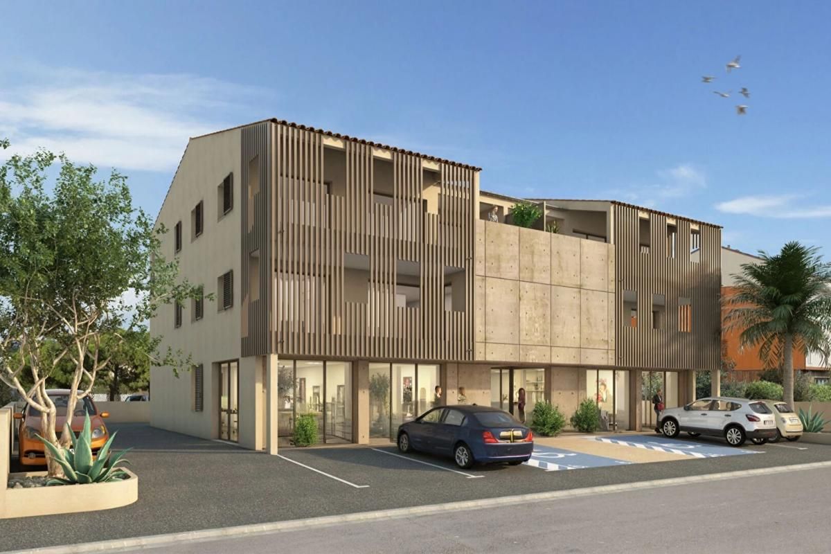 Leucate village T3 avec 15m2 de terrasse et parking