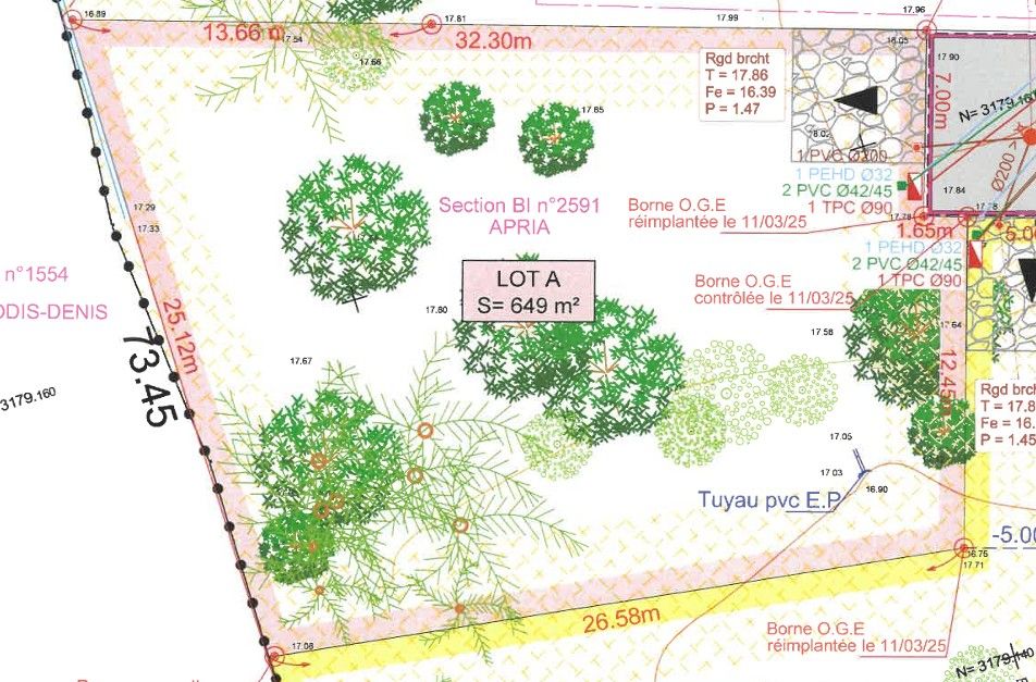 Terrain Saint Paul Les Dax 649 m2